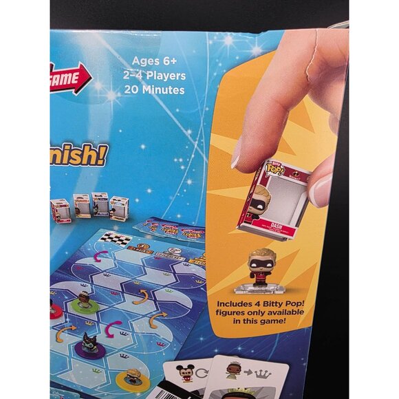 Bitty Pop Chase Board Game Disney Funko Pop 4 Unique Bitty Pops Included - Picture 6 of 9